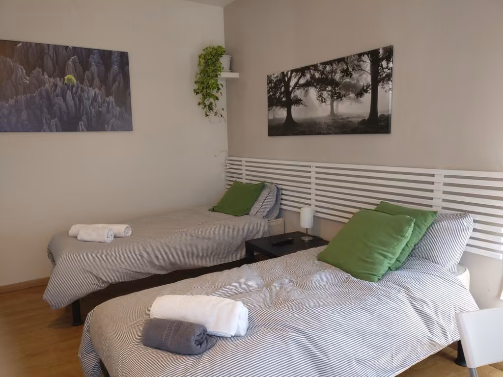 Camera doppia del b&b le stanze di Adele a L'Aquila con letto matrimoniale
